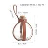 Medieval Wizard Witch Dark Magic Cork Potion Glass Bottle Holder Steampunk Alchemist Healer Larp Cosplay Costume Belt Accessory