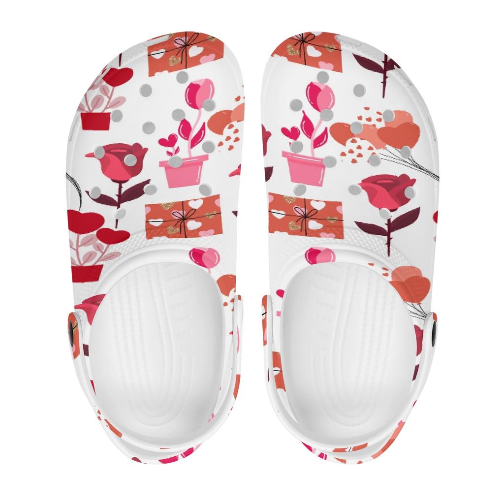 Colorful Printed EVA Casual Clogs Men Women Comfortable Breathable Slip On Lightweight Shoes Soft Sole Summer Sandals Daily Wear