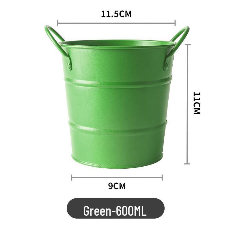 OLOEY Mini Iron Art Ice Bucket