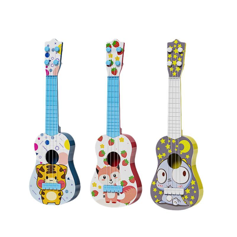 Ukulele Guitar Simulation Educational Toy for Early Learning and Gift for Kids