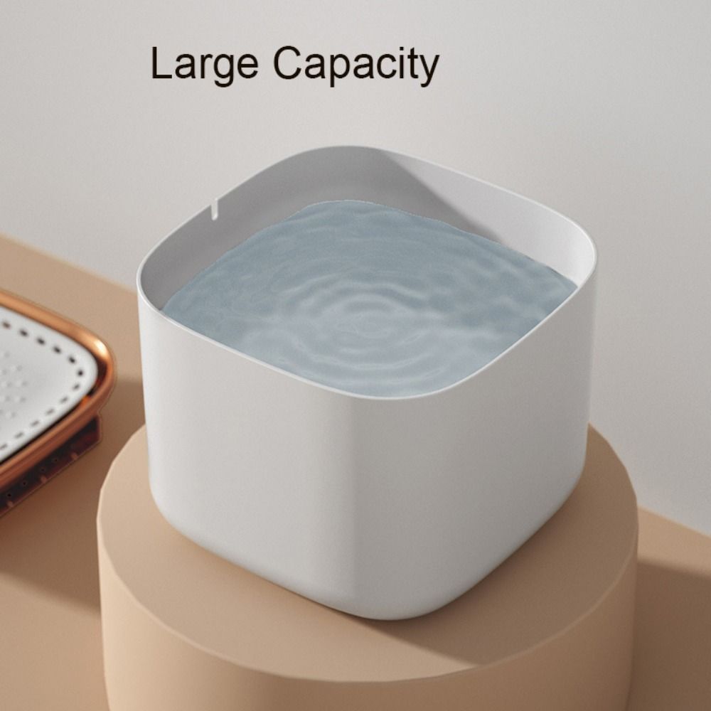 Cicha Automatyczna Fontanna Wodna dla Kota Elektryczny Dozownik Wody dla Kotów Auto Recyrkulacja Filtr do Domu