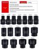 32-Piece Heavy-Duty 1/2" Impact Socket Set with Extended Hexagonal and Torx Sockets in Iron Box