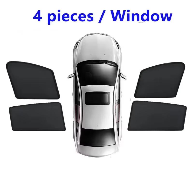 For Porsche Cayenne E3 Porsche Cayenne 2024 Accessories -2025 Magnetic Sunshade Car Sunshade Visor Blocking Curtain Privacy