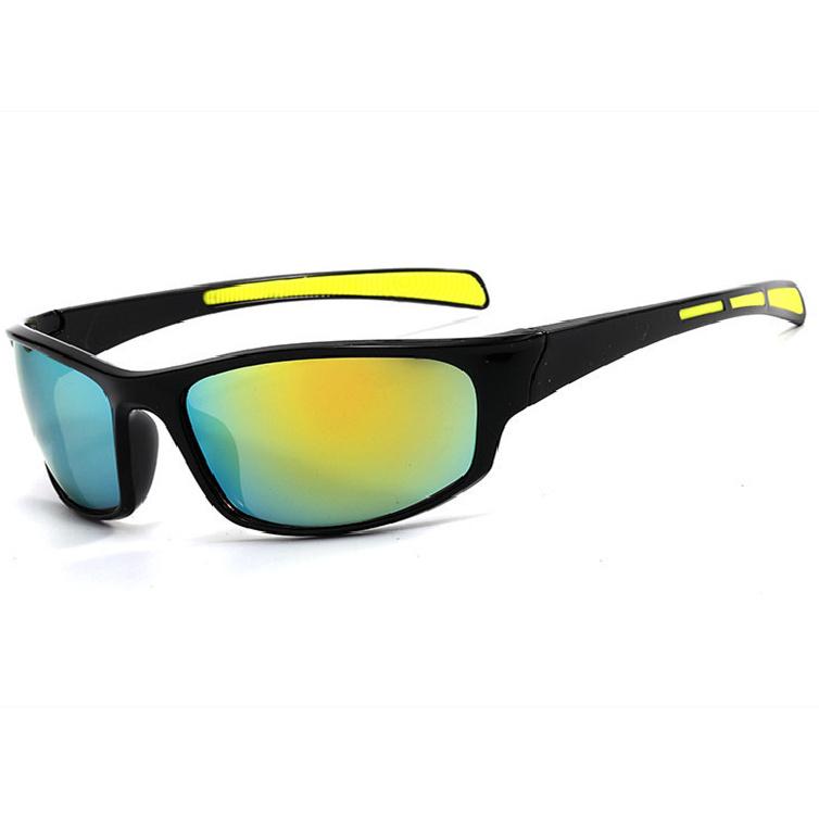 New outdoor sports sunglasses for men and women, fashionable colorful small-frame cycling glasses