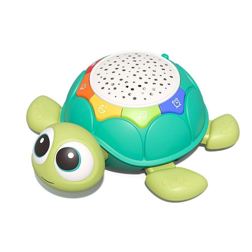 Plastic Musical Crawling Turtle Toys Simulation Musical Projector Turtle Toys Birthday Gift