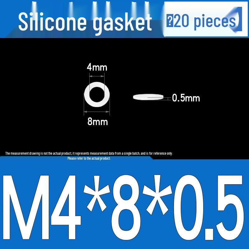 Silicone High-Temp Waterproof Gasket & Shock Absorbing Seal Pad