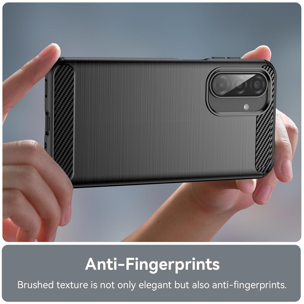 WANLONFENG LS Series For Samsung Galaxy A17 Case with Screen Film,Large Lens Hole Brushed Texture TPU Phone Cover