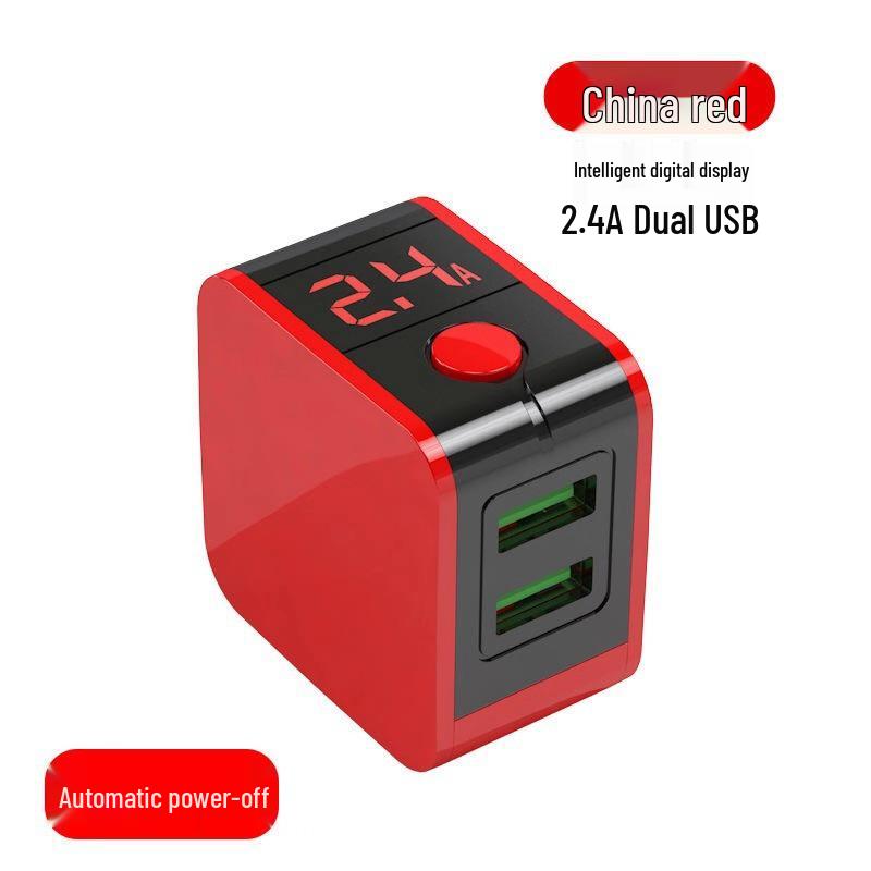 Fast Charging Multi-Port USB Charger with Auto Power Off & Overcharge Protection for iPhone