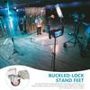 NEEWER SC305W - Heavy Duty Light Stand with Wheels - Adjustable Tripod with 100% Stainless Steel - Wheeled Base for Photography for Studio Softbox