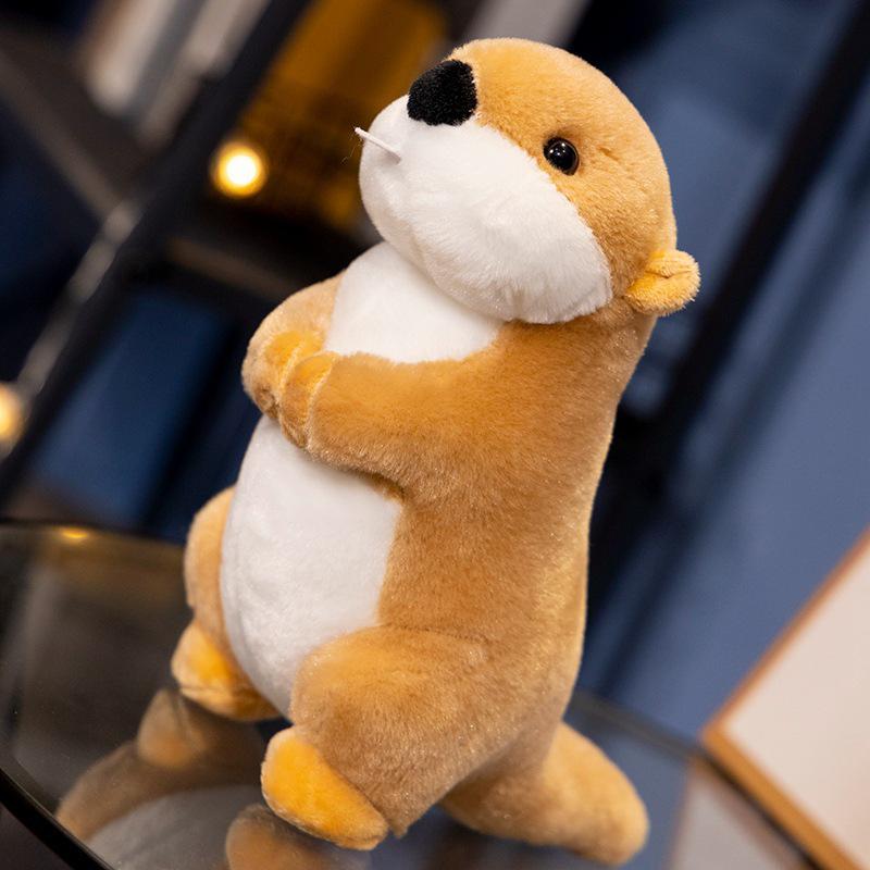 Nezha Movie Inspired Beaver & Marmot Plush Toy - Realistic Big Teeth Design