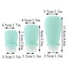 Soft Silicone Travel Bottles 30/60/90ml Empty Squeeze Tubes For Lotion Leakproof Skin Care Products Container Travel Accessories