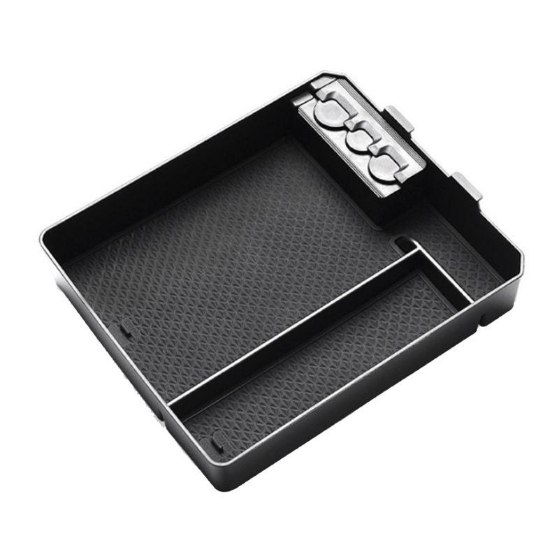 

Portable Car Center Console Armrest Box Storage Box Iinsert Tray Accessories Fortoyota Prado 2010-2019 чёрный