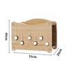 Vertical Double‑Layer Cat Tree House Sisal Scratcher with Ball Toy for Cat Grinding Claws