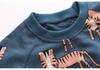 Boys' Cartoon Cotton Long Sleeve Sweatshirt - Fall Round Neck Children's Wear