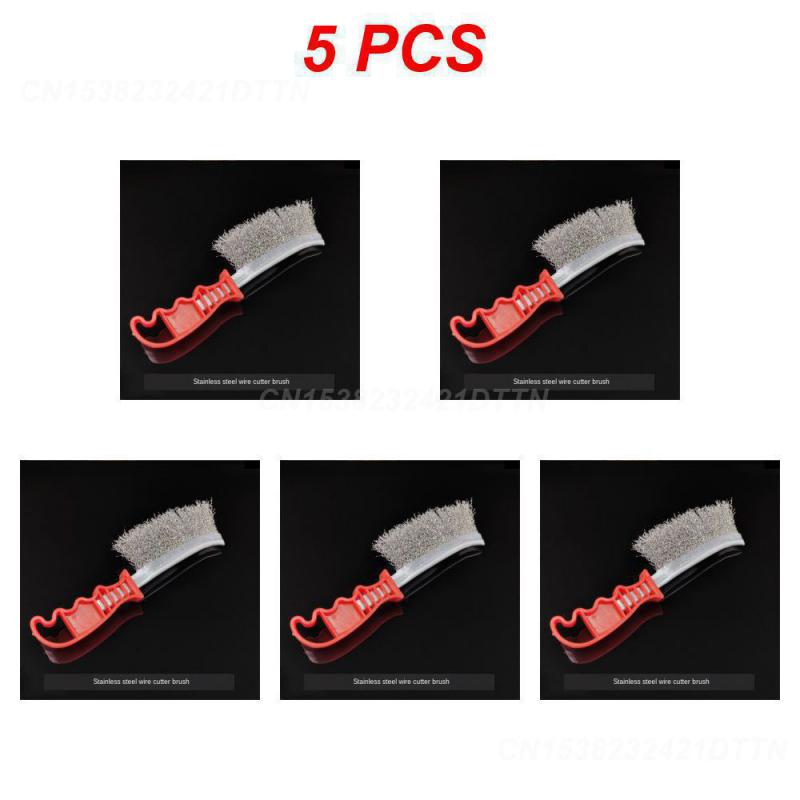 1~5PCS Handle Simple General Gap Kitchen Steel Wire Security Portable Clean Home Furnishing Brush Durable Convenient