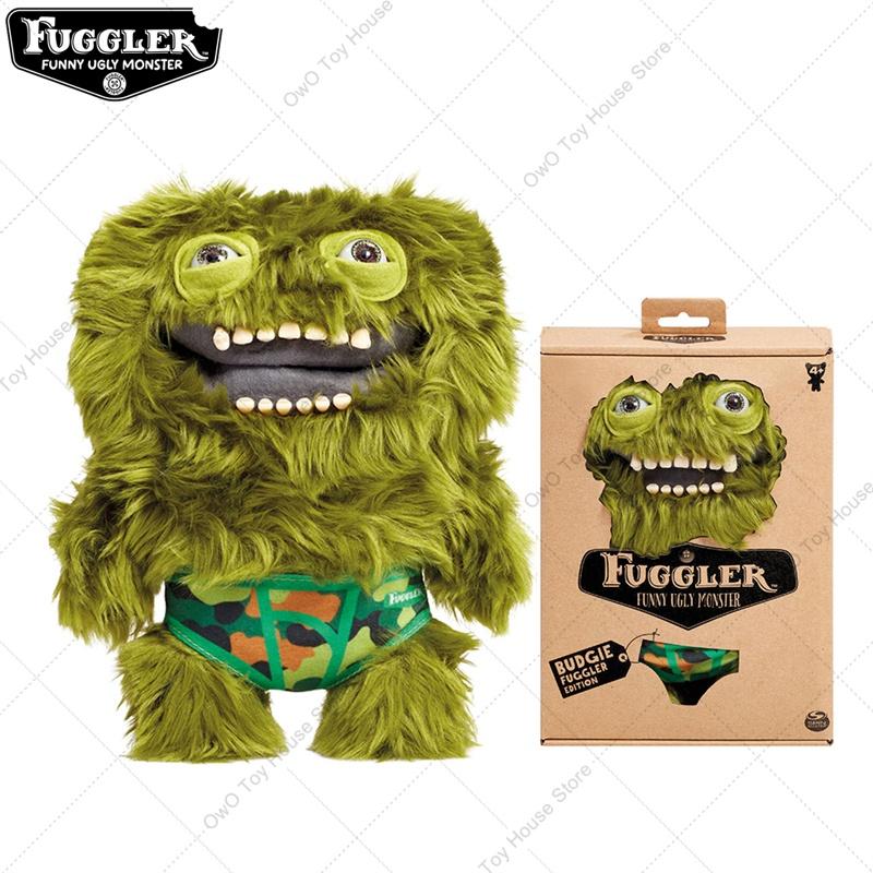 Original Fuggler Hässliche Zähne Monster Plüschtiere Kawaii Cartoon Fugglers Genervter Außerirdischer Weitäugiger Sonderling Plüschpuppen Geschenke Kinder