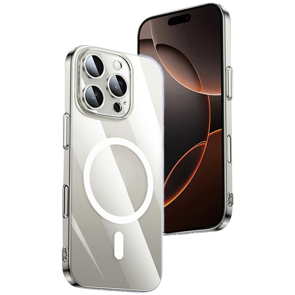 

XUNDD XDD-0010 For iPhone 16 Pro Case Compatible with MagSafe Cover Ultra-Thin Clear PC Phone Cover A