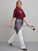 American Retro Salted Fish Fun Print Loose Trendy Outerwear Top