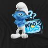 The Smurfs Unisex Adult Who's The Boss? Brainy Smurf T-Shirt