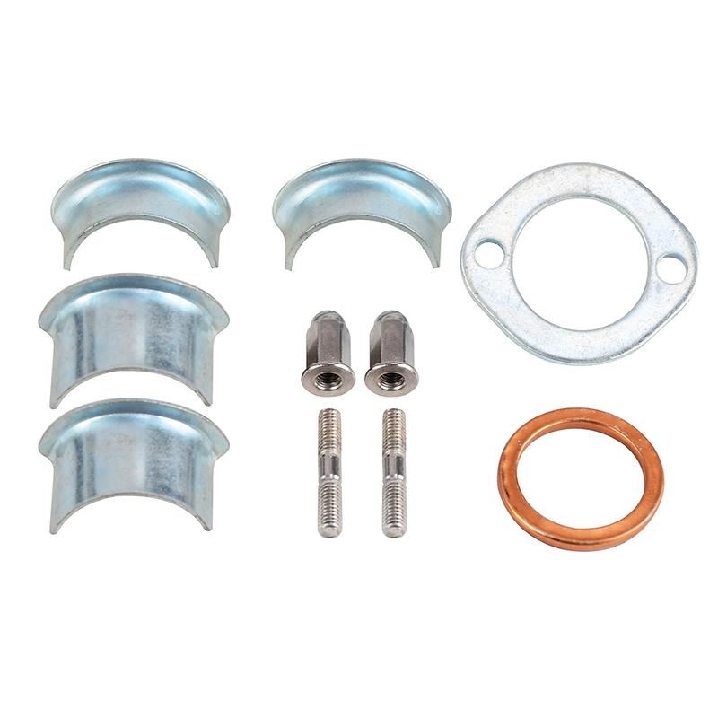 Exhaust Collets Collars Clamp Fastener Bolt Holder Kit For Honda CG125 CB XL XL185 125S