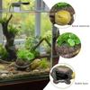 Aquarium Air Stone Resin Quiet Turtle Shaped Bubble Stone Fish Tank Bubbler Decorations for Ponds Buckets Home Hydroponics