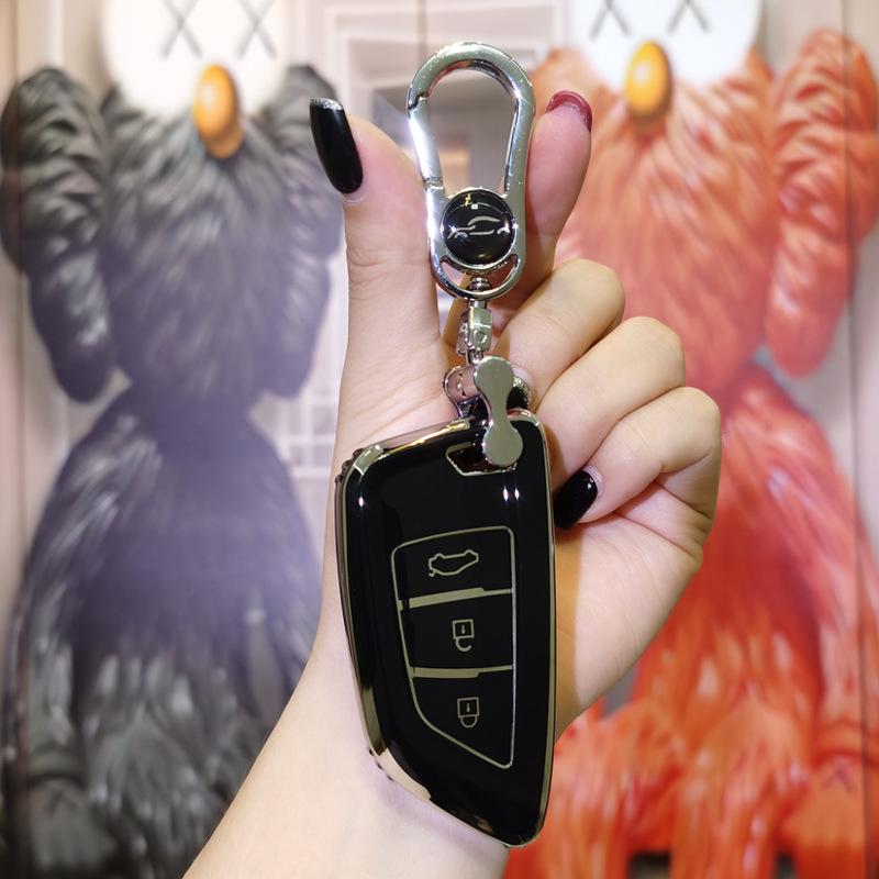 Applicable Modified Blade Style Car Remote Key Case with Keychain Buckle