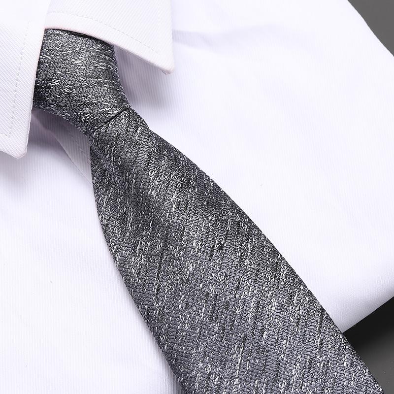 No Black Zipper Men'S Professional Dress Tie Business Casual Wedding Groom Korean Version Of A Pull Tie