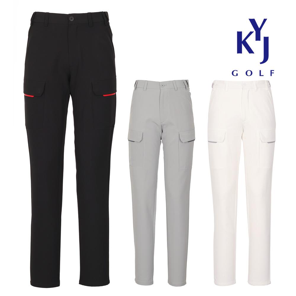 KIM YOUNG JOO GOLF Spring/Autumn Stretch Spandex Cargo Men'S Golf Pants Knsmsl31