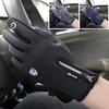 Cycling Touch Screen Autumn and Winter Fleece Warm Non-slip Men's and Women's Windproof Fleece Gloves