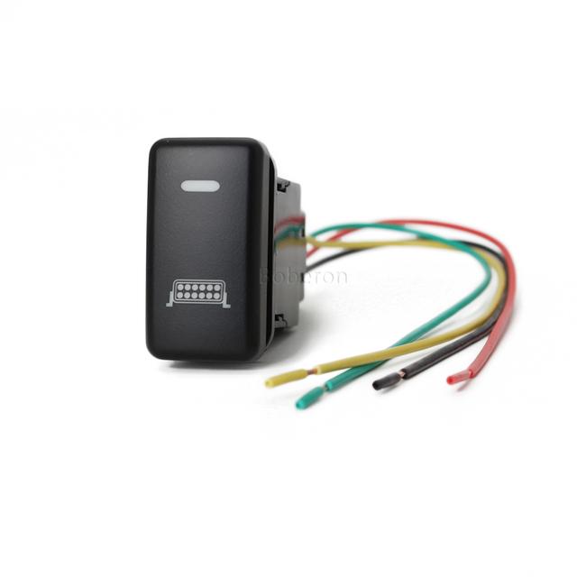 Auto DRL Power Light Bar ABS Ein Aus Schalter Knopf Schalter für Toyota FJ Land Cruiser Prado 120 LC100