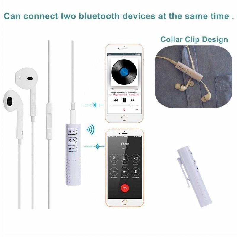Bluetooth 4.1 Receiver Portable Wireless Bluetooth Car Adapter & Hands-Free Car Kit Music Adapter