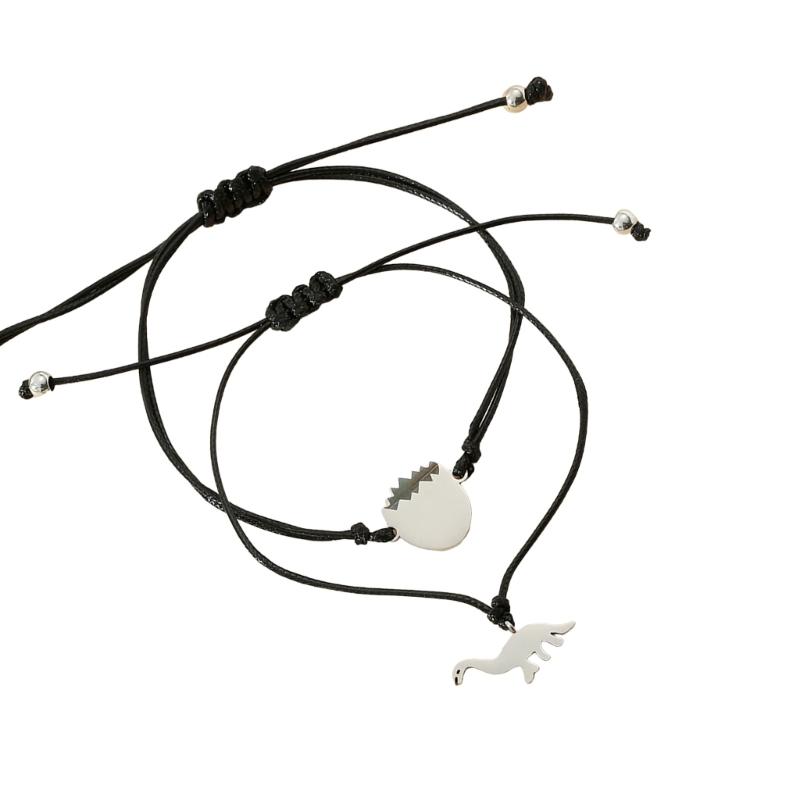 Fashionable Black Raptors Design Handwoven Bracelet for Mothers and Daughters Celebrating Special Occasions