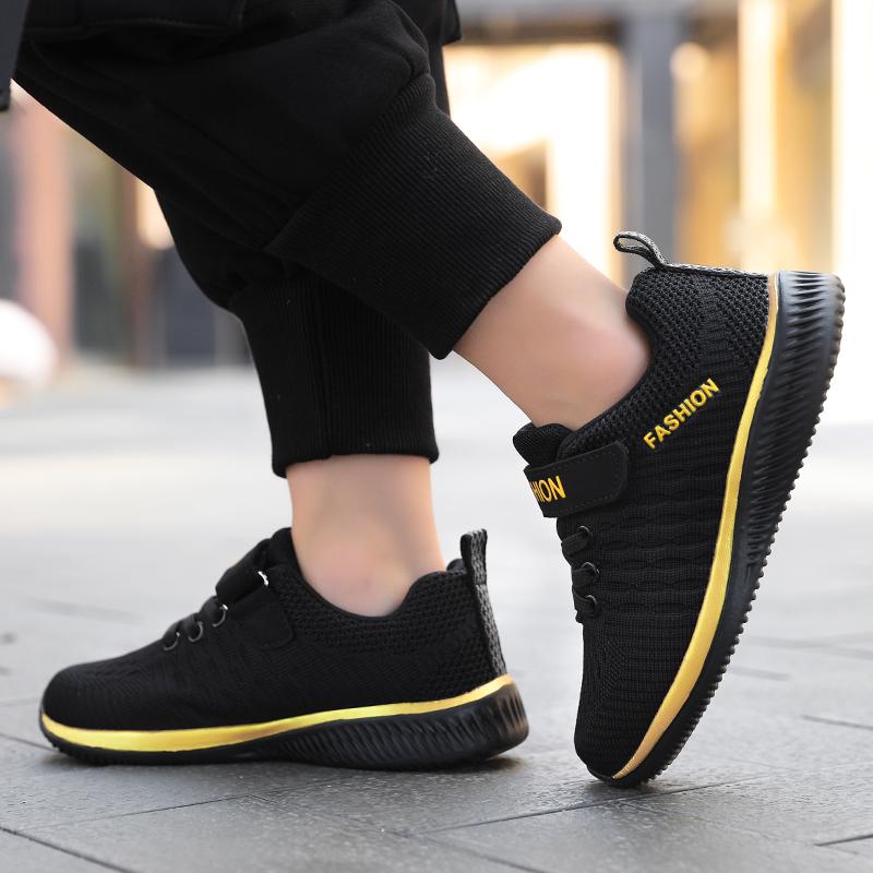 Kinderschuhe, Laufsportschuhe, atmungsaktive Jungen-Mesh-Luftatmungsaktive Mädchen-Freizeitschuhe
