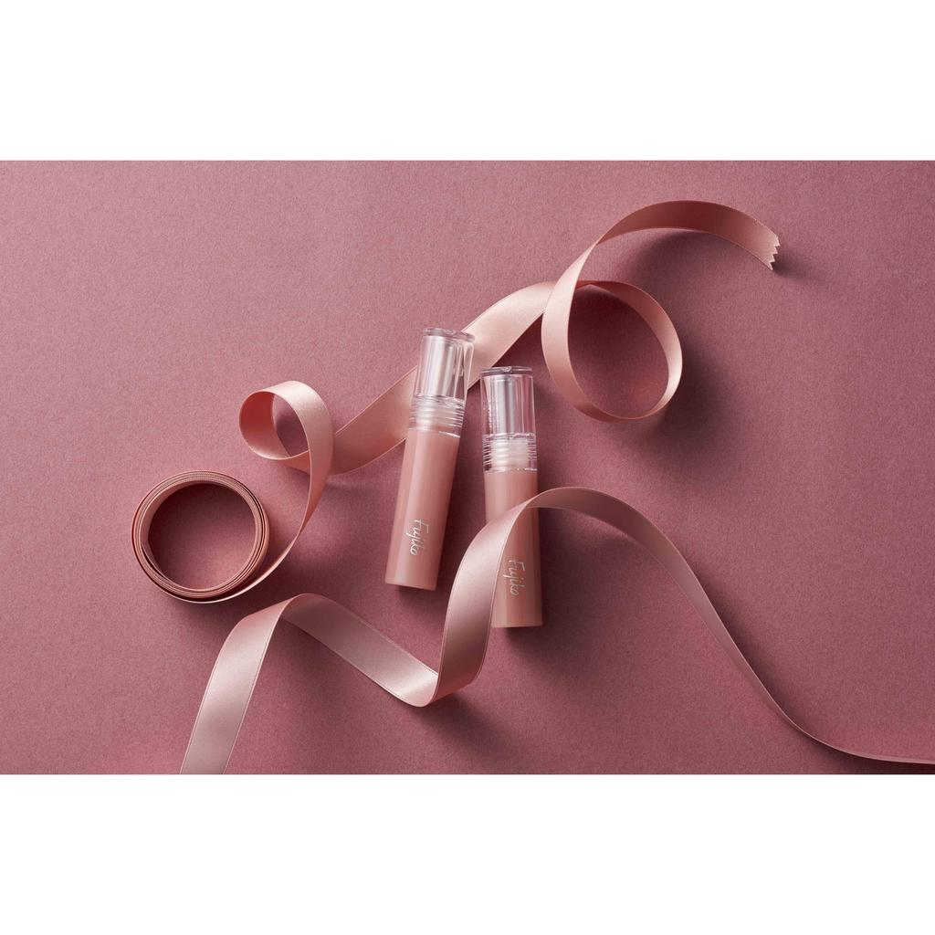 Fujiko Nuance Wrap Tint 08 Strawberry Milk Pink 2.8g - Moisturizing Lip Tint with Shine and Beauty Ingredients