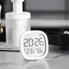 Acid Digital Alarm Clock, Desk Clock with Magnetic Attachment, Large LCD Screen, Easy to Read, 1224 Hour Time, Humidity and Temperature Display,