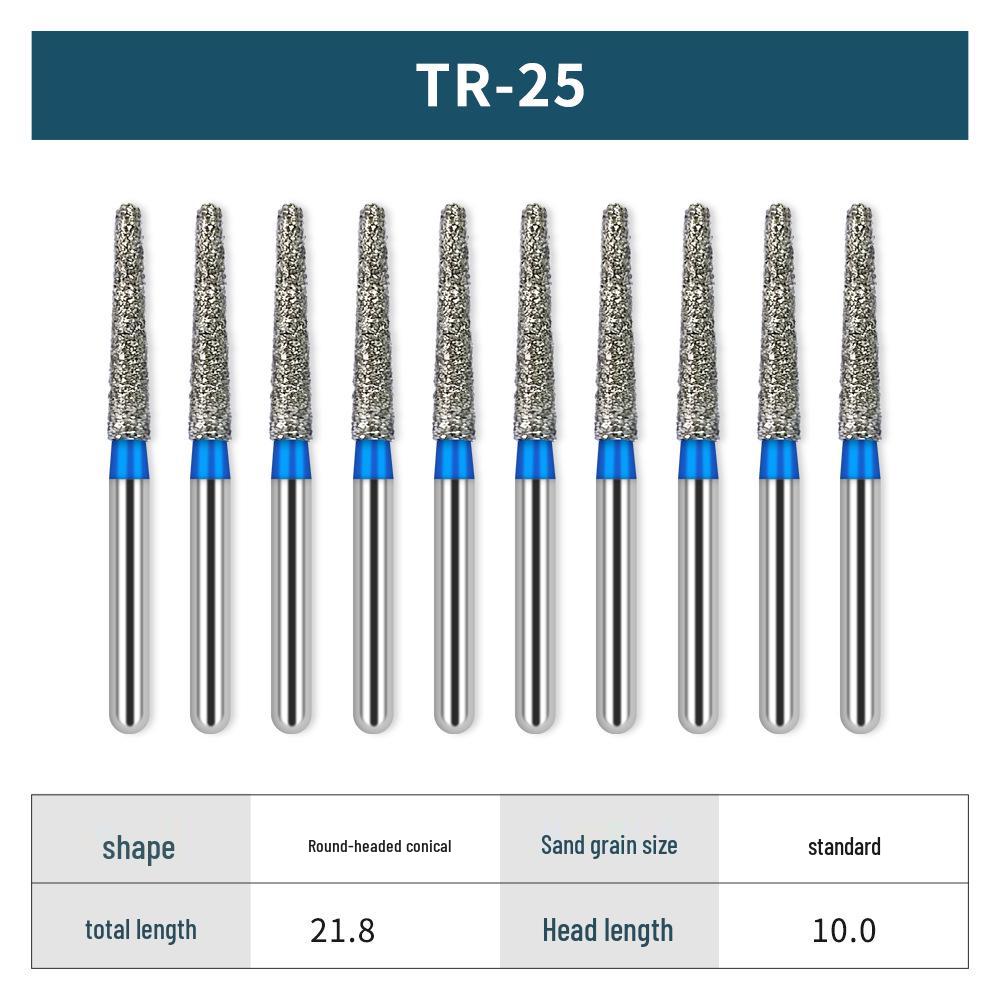 High-Speed Diamond Dental Burs for Polishing, Grinding, and Oral Care