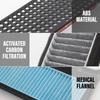 Car Air Flow Vent Cover Air Intake Inlet Filter Non-Woven Air Conditioning Inlet Filter Replacement For Tesla Model 3 2021-2023