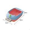 Litter Box Potty Toilet Sandbox Container Splashproof Cage Bedpan Pet for