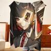 Anime C-Celestia L-Ludenberg Throw Flannel Throw Blanket, Lightweight Cozy, Durable Washable Cute Cool