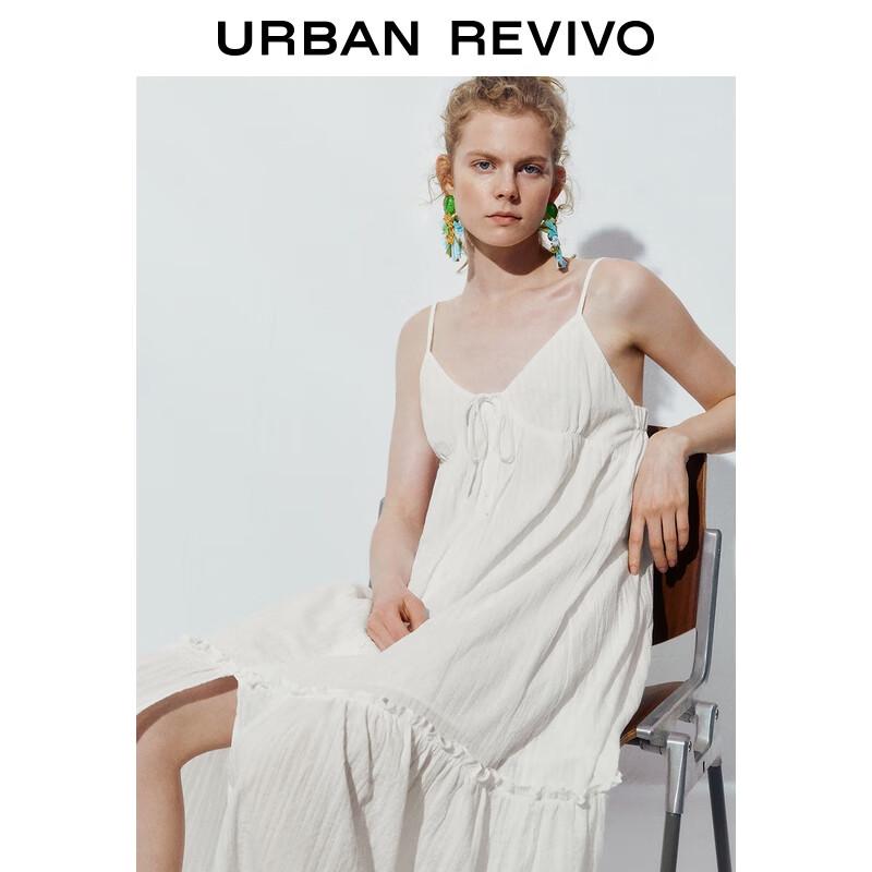 UR Women's V-Neck Tie-Strap Slip Dress