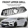 GT Style Front Bumper Grille Grill Fit Mercedes Benz A-Class W177 2019-2023