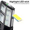 Powerful LED Solar Outdoor Led Courtyard Wall Lamp Rechargeable Human Body Induction Garden Terrace Garage Door Street Lighting