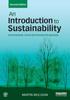 The An Introduction To Sustainability : Environmental, Social and Personal Perspectives Book