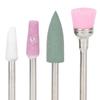 10pcs Nail Drill Bits Dead Skin Remover Nail Polishing Nail Art Grinding File Head Set