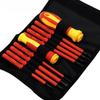 Insulated Screwdriver Set with Torx, Phillips, and Slotted Bits for Electricians