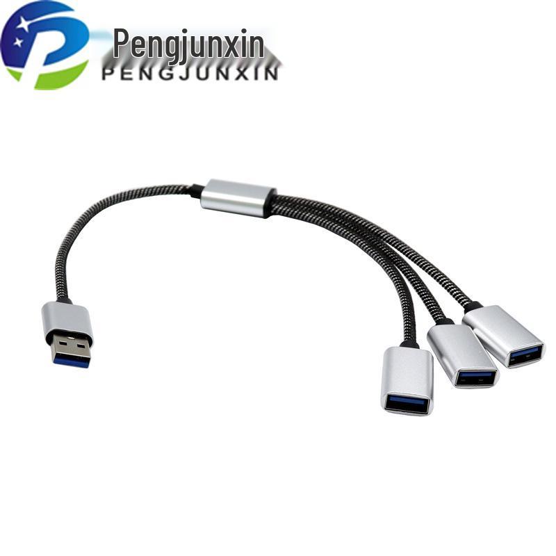 Type-C к USB-концентратору: 3-портовый USB 2.0 OTG разветвитель