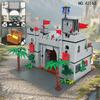 718pcs MOC Medieval Schel Hill Guardian Castle Building Blocks Children's Toys