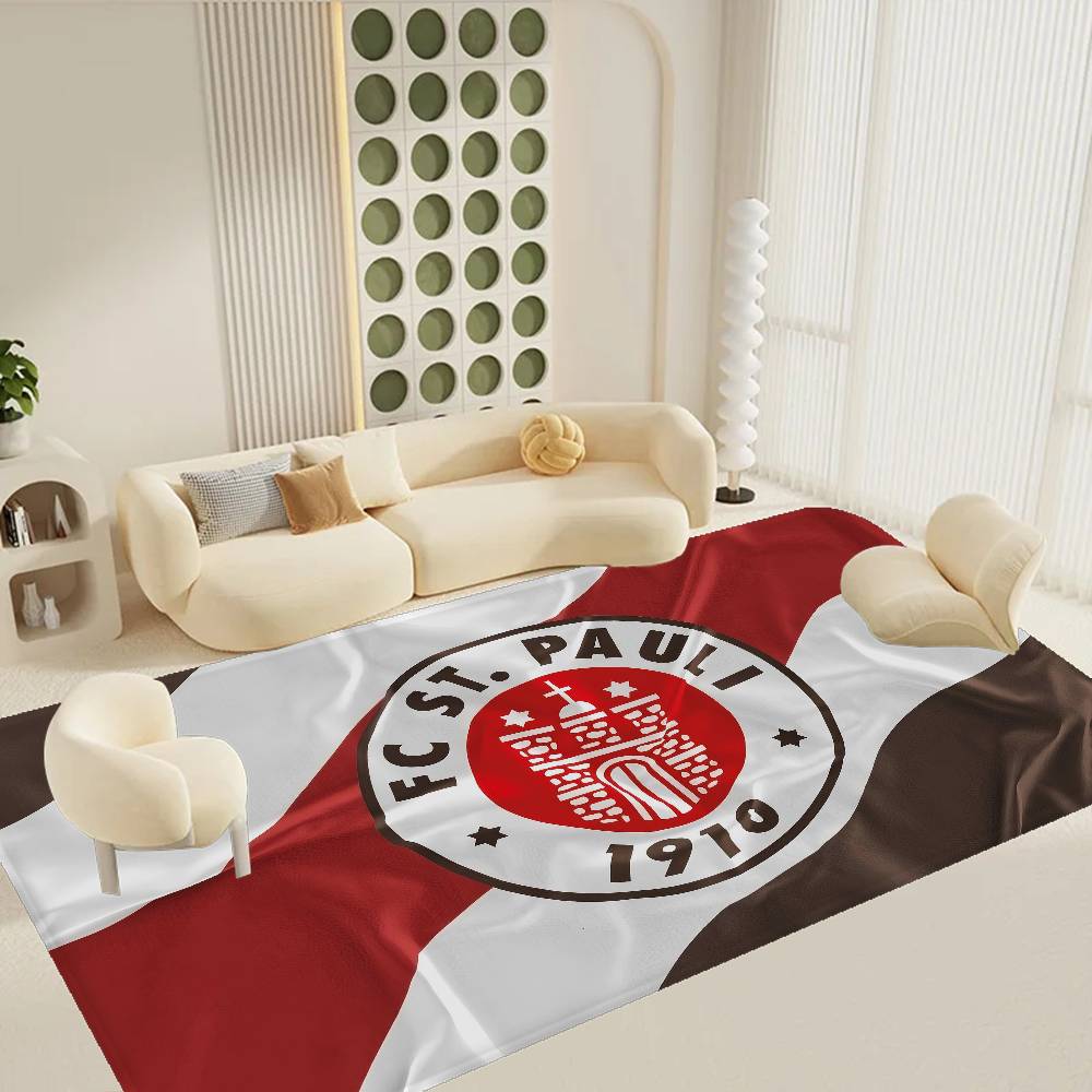 F-FC S-St. P-Pauli Bathroom Mat Anti-slip Absorb Water Long Strip Cushion Bedroon Mat Hotel Decor Mat