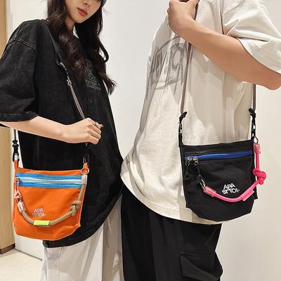 Borsa a Spalla Sportiva da Esterno Unisex Color Block Leggera per Pendolari Borsa a Tracolla