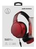 Audio-Technica ATH-AR3 RD Wired Headphones, Red